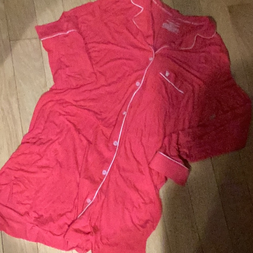 Victoria secret button up sleep gown size s/p